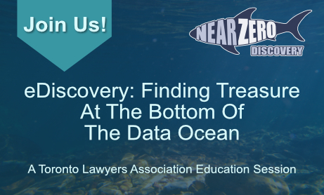 Join us for our education event - eDiscovery: Finding Treasure at the Bottom of the Data Ocean